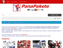 Tablet Screenshot of panapakete.com